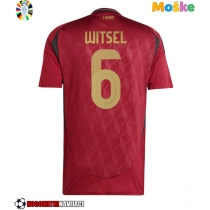 Moške Nogometnih dresov Belgija Axel Witsel #6 Domači EP 2024 Kratki rokavi